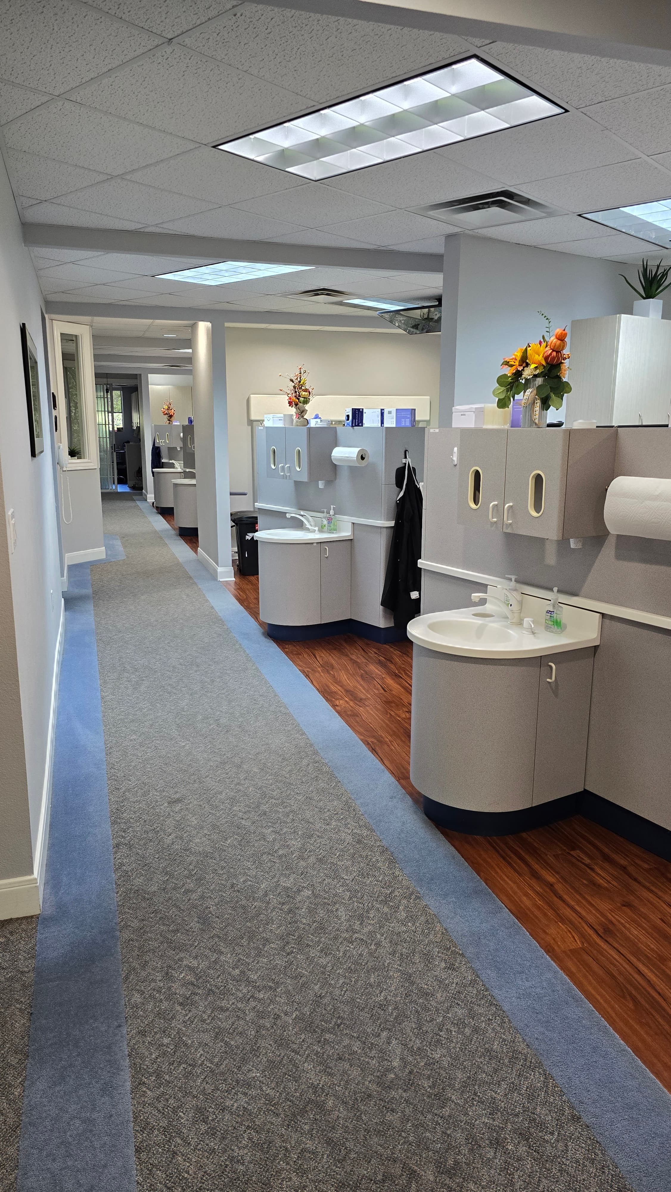 Professional whole home remodel project featuring commercial office renovation dentist